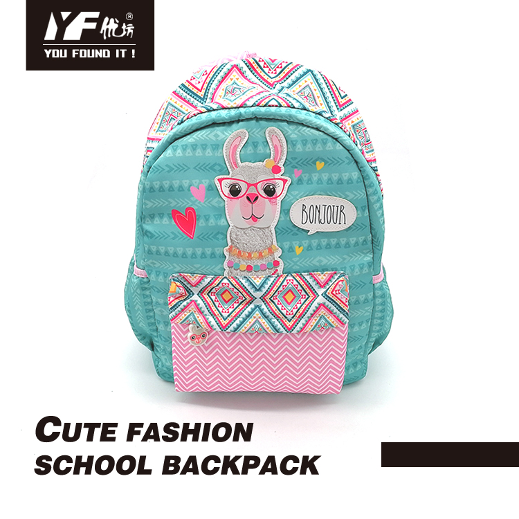 Mochila estilo alpacos lama personalizada