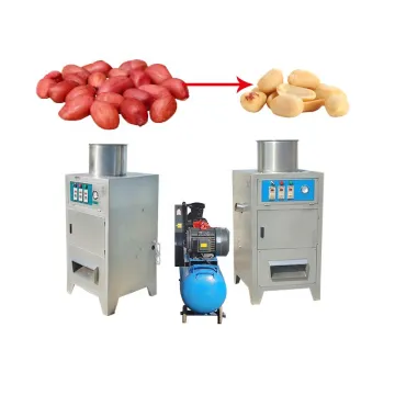 Premium 100Kg/H Cashew Nut Skin Remover Machine - Dried Cashew Kernel Peeler