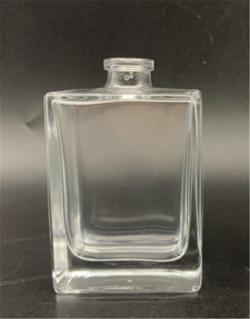 30ml clear square glass perfume bottle