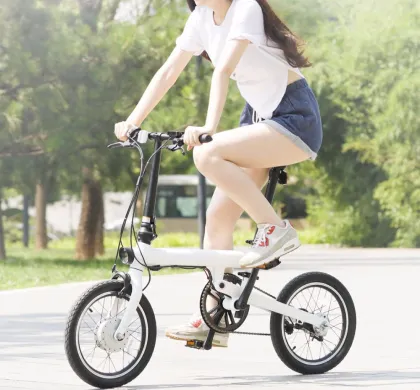 Original brand Mi Qicycle 20KM/H Foldable Bluetooth 4.0 Phone APP Monitor smart Electric Bicycle With 1.8'' Screen bike