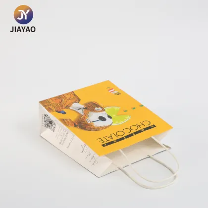 Elegant Print Paper Bags for Retail Gifts