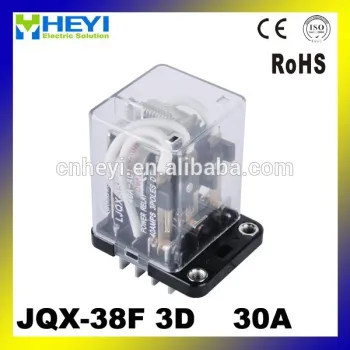 miniature power relay high power relay JQX-38F 3Z 30/40A 250VAC