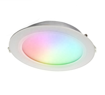 MIBOXER FUT066: 12W RGB CCT LED -Downlight mit DMX512 2,4 GHz RF -Steuerung