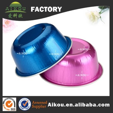 Colored chinese foil baking cups wholesale with lids
