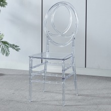 Elegant Wedding Seating Transparent Crystal PC Resin Chair for Wedding Events Factory