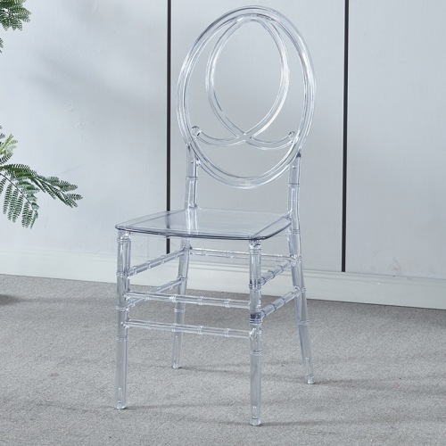 Transparent Crystal PC Resin Chair for Wedding Events