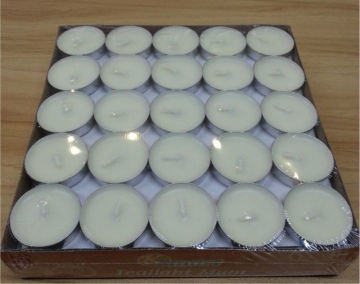 10gram Tealight Candle on Aluminium Holder in Shrink Wrap