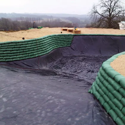 HDPE Geomembrane Price Pond Liner Reclamation From Sea