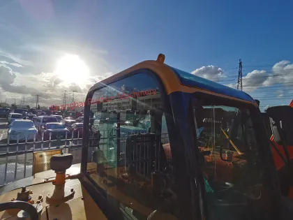 Nimble Convenient Hyundai R60W-9 60W 6 Ton Used Excavator