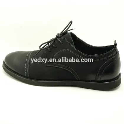 fashionable high quality men's leather business dress shoes