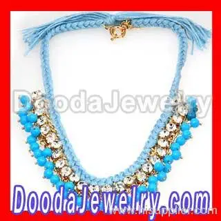 2013 Fashion Ladies Beaded Swarovski Crystal Strand String Necklace Wholesale 