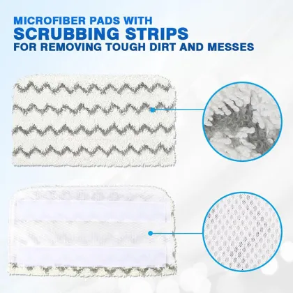 Microfiber Floor Steam Mop Pads Replacement for Shark S1000 Models