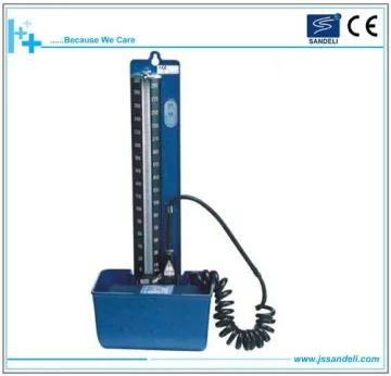 Wall type mercury sphygmomanometer
