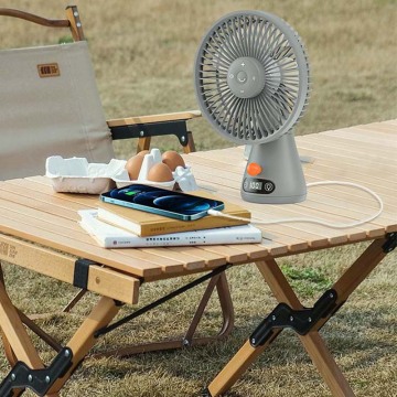 Ventiladores con baterías para acampar