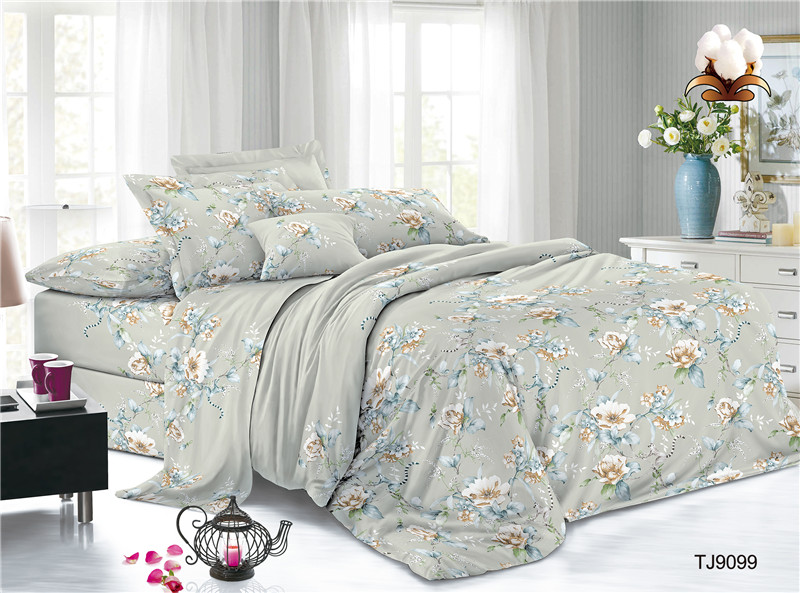 Dobby Print Voile Bed Sheets