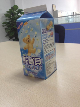 Fabric Softener Carton Filling Packing Machine