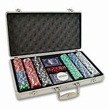 Custom poker chip case with 300 chip,poker chip aluminum case,ABS poker chip case