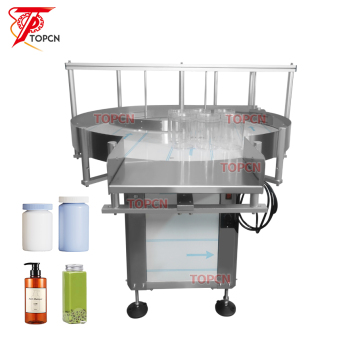 TOPCN Rotary Plastic and Glass Bottle Unscrambler and Sorting Machine for Filling Systems