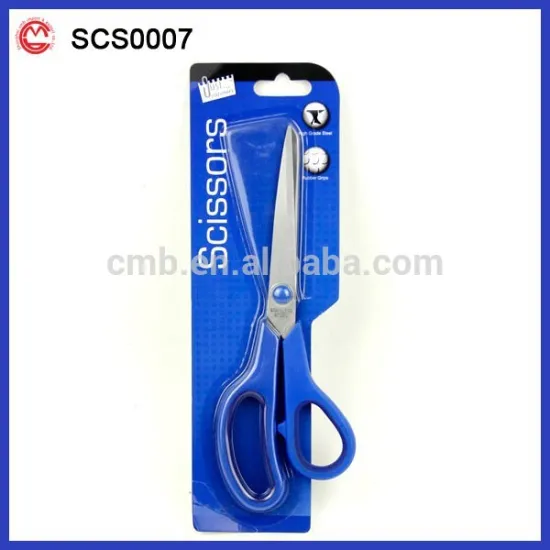 plastic small professional stationery quality cutting scissor