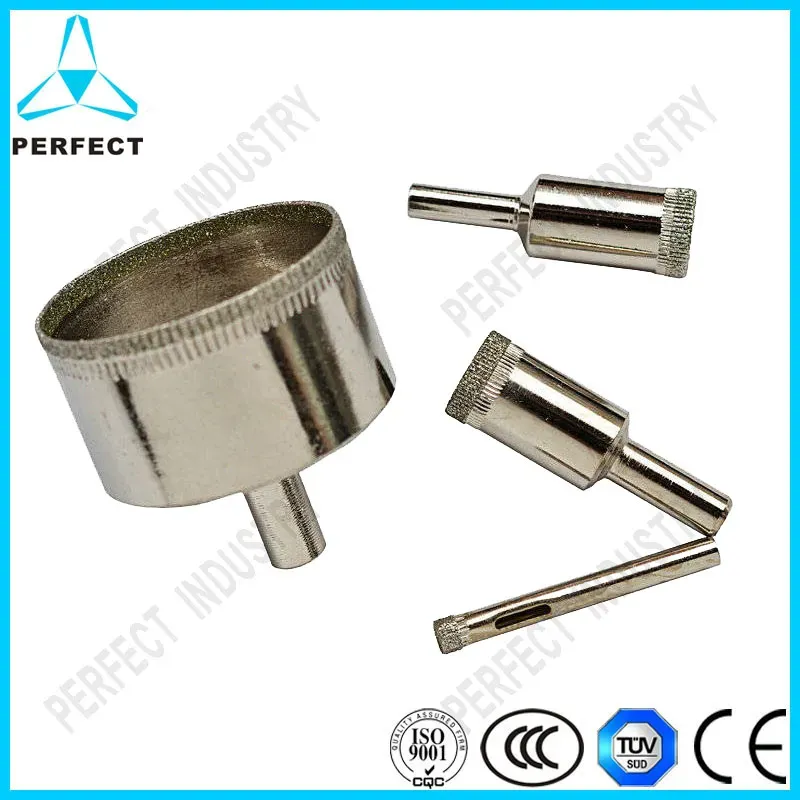 Electroplate Diamond Hole Saw for Drilling Glass