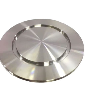 Stainless steel iso vacuum blind plate