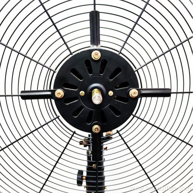 metal oscillating industrial fan with remote control