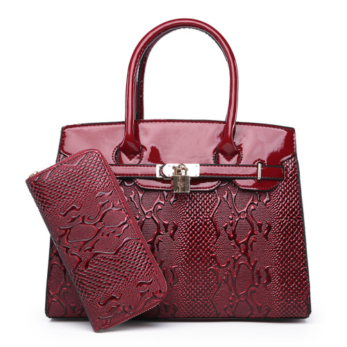 leather handbag shoulder bags latest design lady handbags