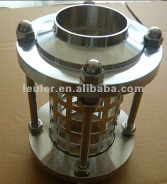 Sanitary Stainless Steel Weld end Sight Glass