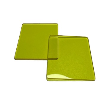 High Quality Longpass Yellow Filter Optical Glass 470nm Golden Filter JB470