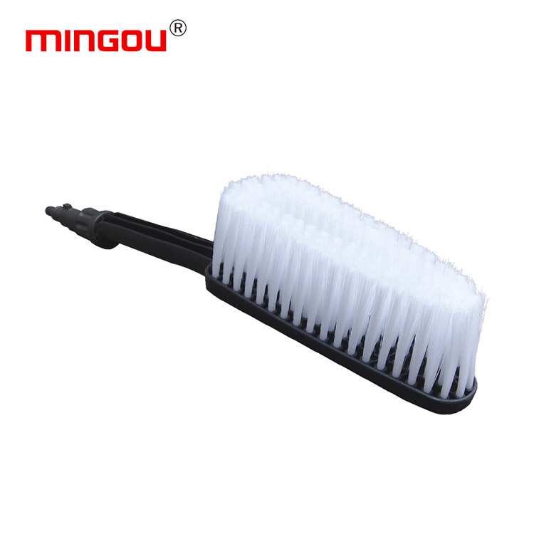 Brosse en plastique de nettoyage de voiture à haute pression dans la brosse de lavage de voiture