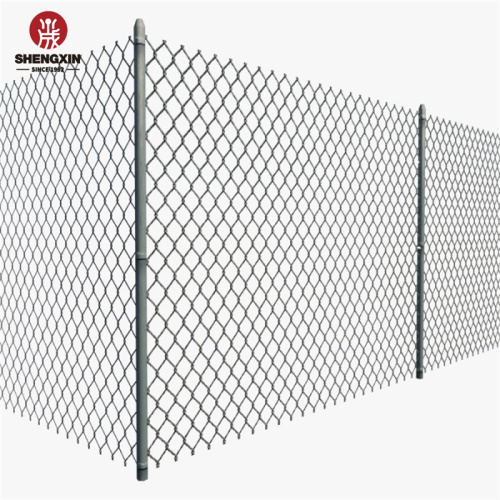 50ft Galvanized Coated Wire Mesh Chain Link Fence