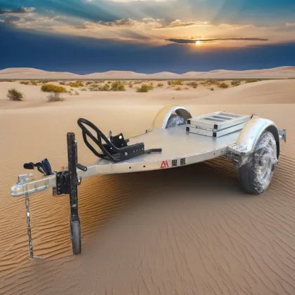 China OMAI: High-Quality Galvanized Motorbike Trailers