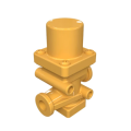 Dump truck 789D pressure protection valve 2G-8815, control system component 2G8815
