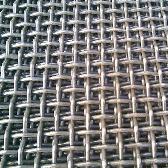 Crimped Wire Mesh For Stone Quarry