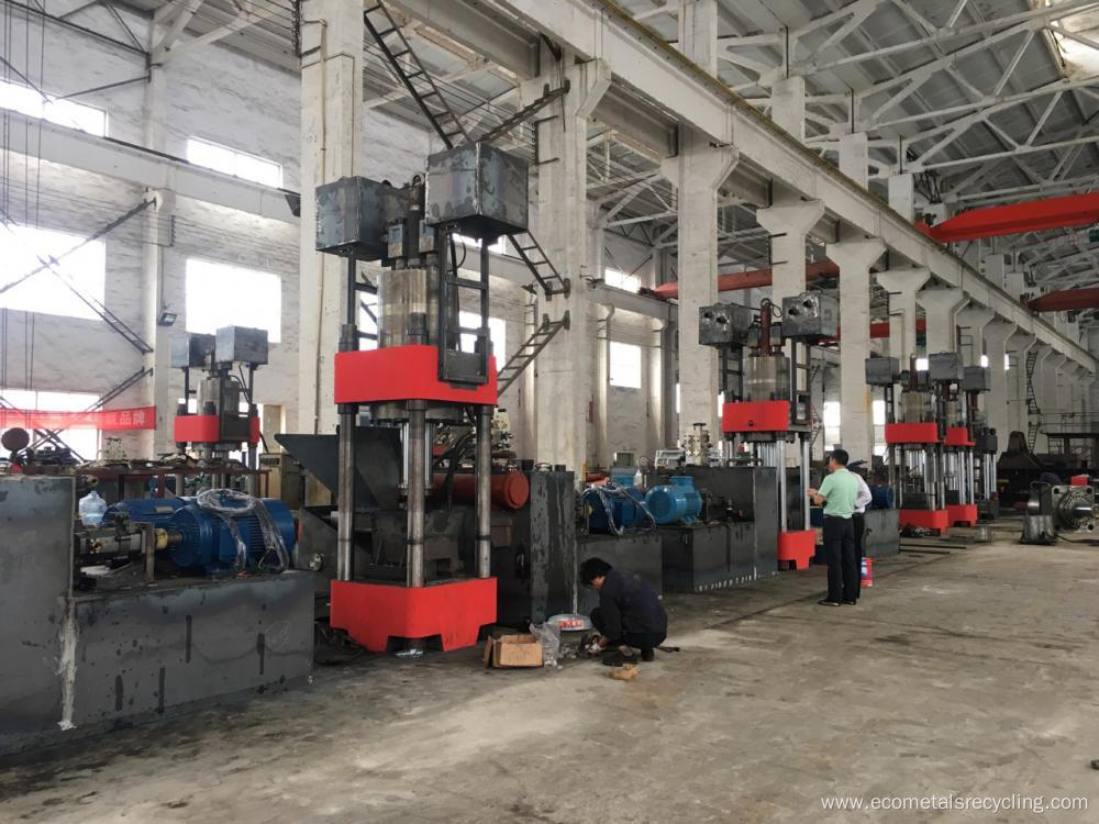 High Pressure Scrap Iron Chippings Briquetting Machine