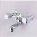 Plastic durable shower faucet hot and cold water mixer Taps for bathroom bathtub