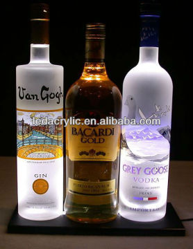 Super slim LED Bottle Glorifier Plinth