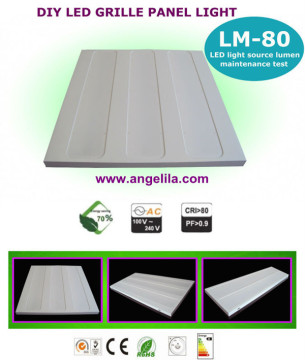DIY led grille panel light 60*60 48w fluorescent grille lamp