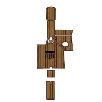 2006-2010 Mastercraft X30 Cockpit Pad - EVA Foam Faux Teak Deck