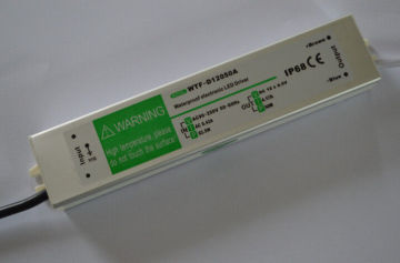 12v / 24v Dc 10w Waterproof Led Driver , Ip67 Constant Voltage Led Power Supply