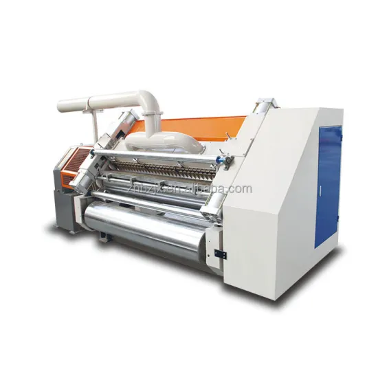 ZH-SF280 1400 mm Alloy Steel Corrugated Roll Single Facer Machine for 3 Ply Carton Board