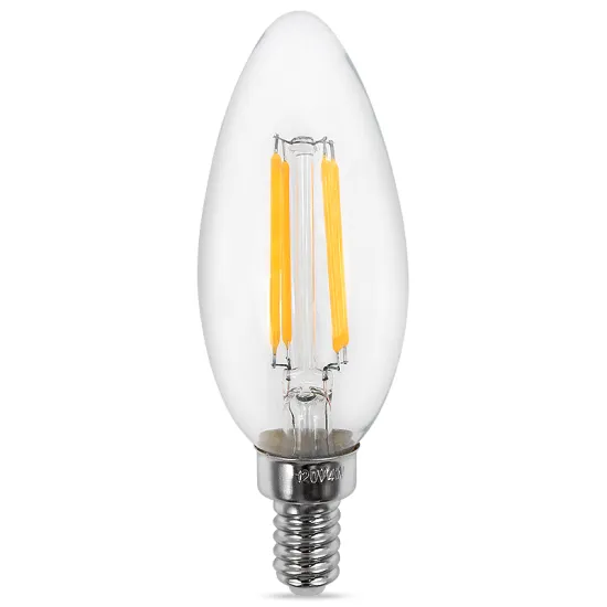 SHENPU E27 LED Bulb Lamp - 4W Warm White 2700K Filament Bulb