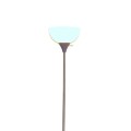 Silver piano standing floor lamp