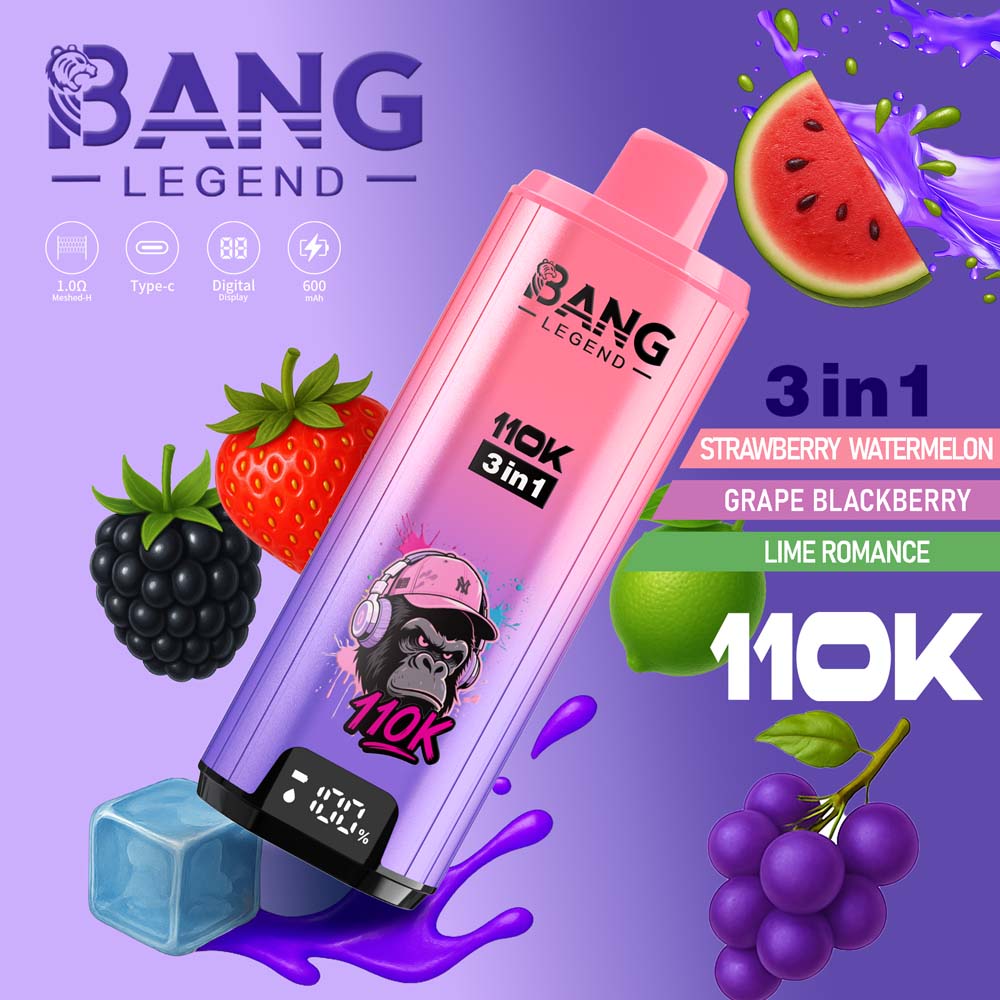 Bang Pemimpin 110K Vape 3in1 Flavours Pen Wholesale