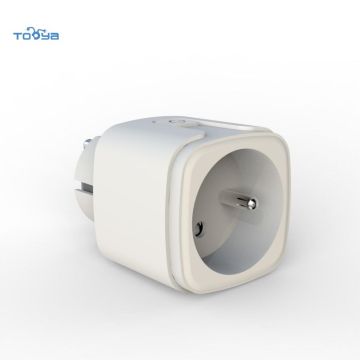 BSD3F Neues privates Modell Frankreich Zigbee Tuya 20A/16A Smart Plug mit Energy Monitor