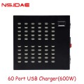 60 portas carregador USB para iPhone Android