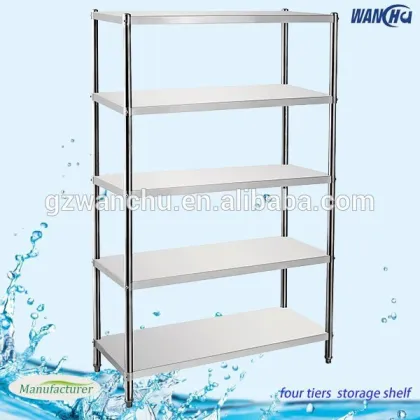 5 Tier Stainless Steel Kitchen Storage Rack/Kitchen Vegetable Storage Rack