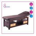 Wood Massage Bed with PU leather cover