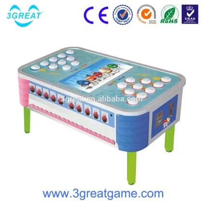 Amusement entertainment Beat Beans crystal redemption lottery machine for sale