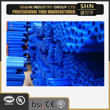 Sales of the largest blue color of pvc pipes and fittings